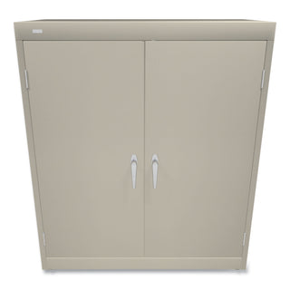 Assembled Storage Cabinet, 36w x 18.13d x 41.75h, Putty - 