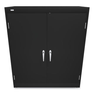 Assembled Storage Cabinet, 36w x 18d x 42h, Black - 