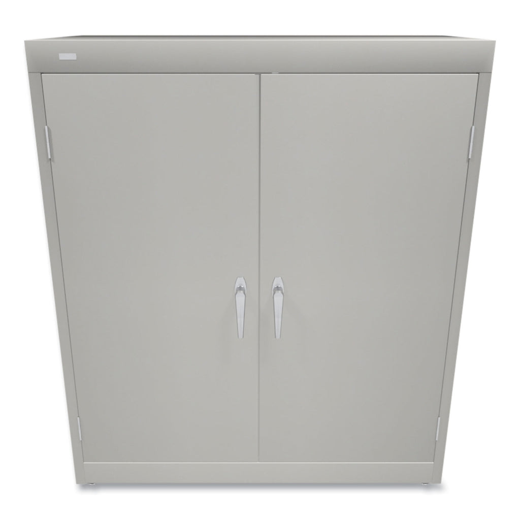 Assembled Storage Cabinet, 36w x 18.13d x 41.75h, Light Gray - 