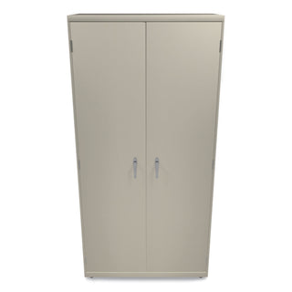 Assembled Storage Cabinet, 36w x 18.13d x 71.75h, Putty - 