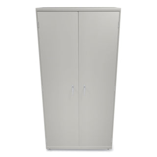 Assembled Storage Cabinet, 36w x 24.25d x 71.75h, Light Gray - 