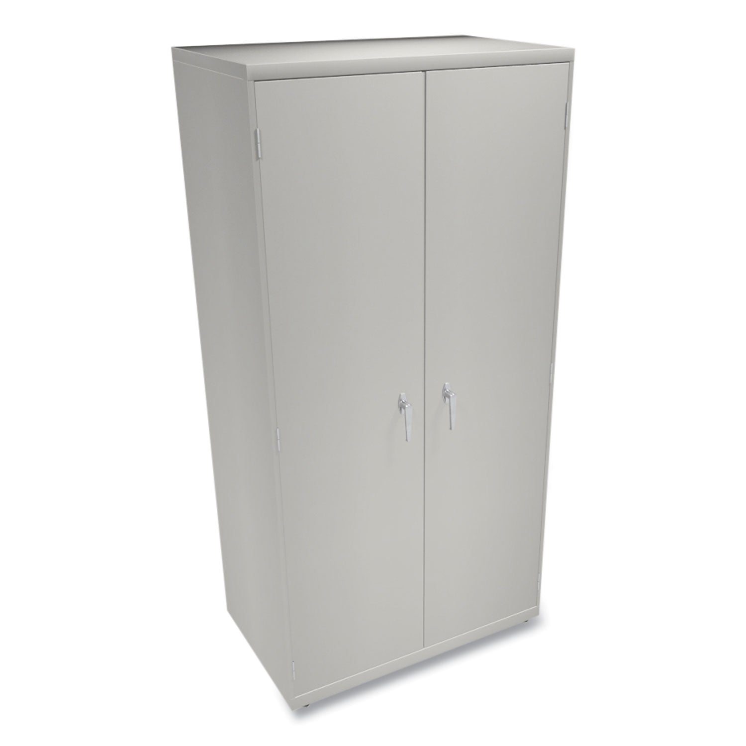 Assembled Storage Cabinet, 36w x 24.25d x 71.75h, Light Gray - 