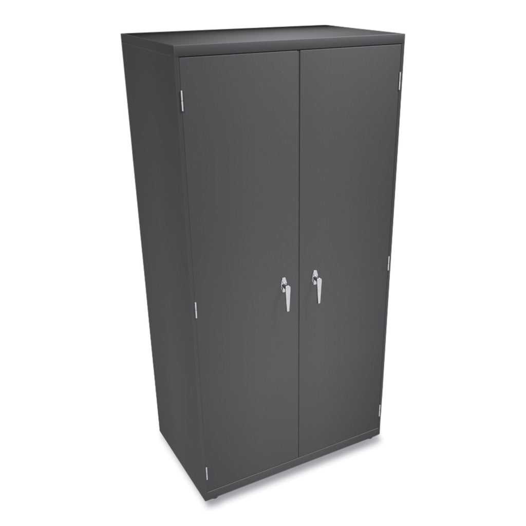 Assembled Storage Cabinet, 36w x 24.25d x 71.75, Charcoal - 