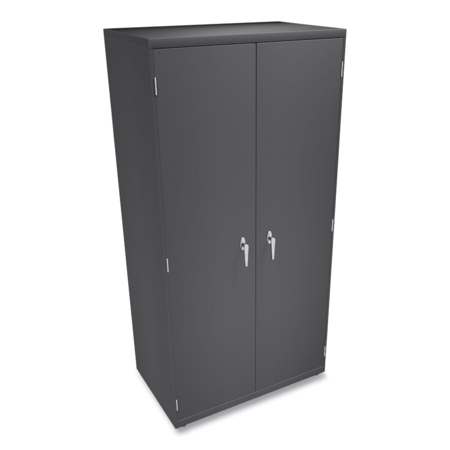 Assembled Storage Cabinet, 36w x 24.25d x 71.75, Charcoal - 