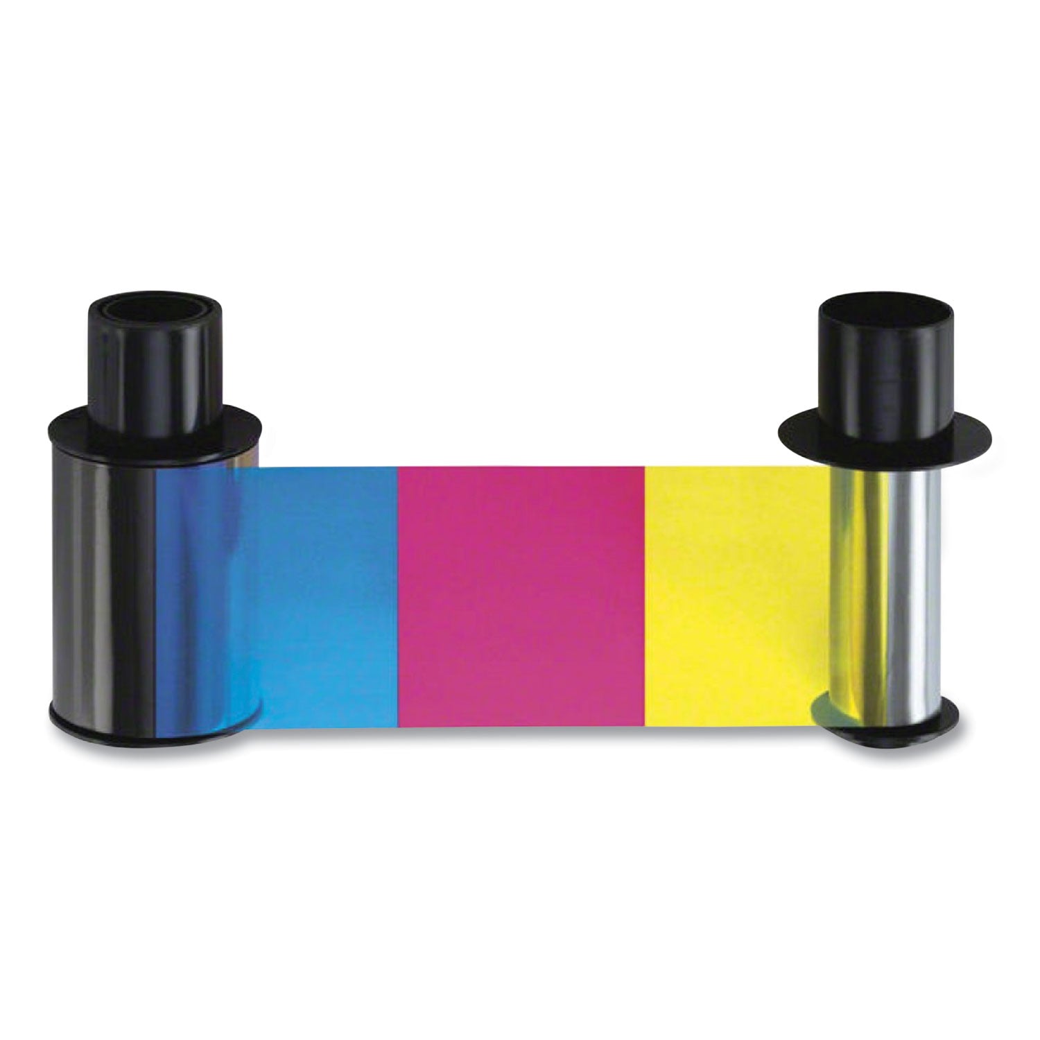 Multi Color Thermal Resin Printer Ribbon, Black/Cyan/Magenta/Yellow - 