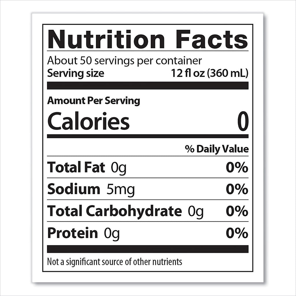 Ionized Alkaline Water, 12 oz Bottle, 12/Carton, Ships in 1-3 Business Days