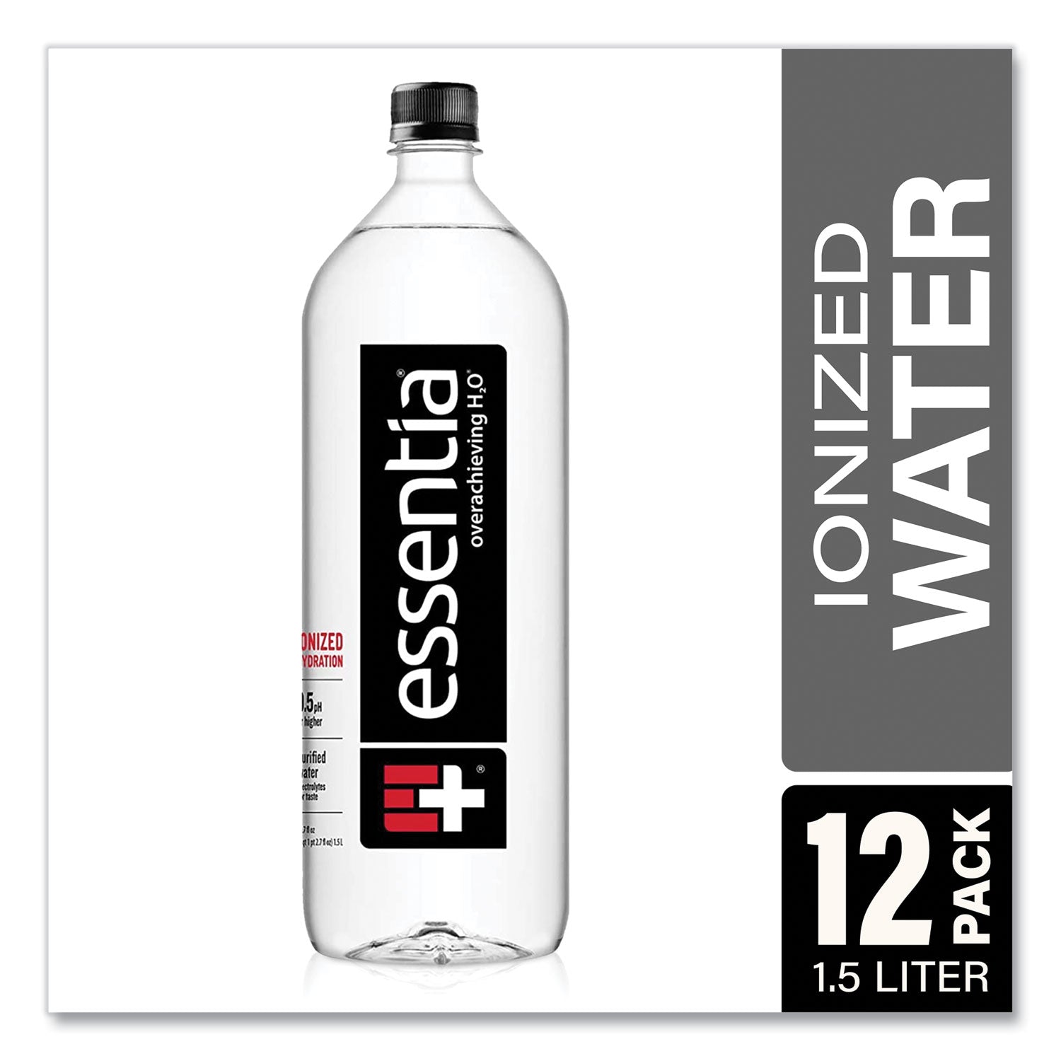 Ionized Alkaline Water, 12 oz Bottle, 12/Carton, Ships in 1-3 Business Days