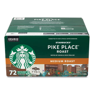 Pike Place Coffee K-Cups, 72/Carton, Ships in 1-3 Business Days