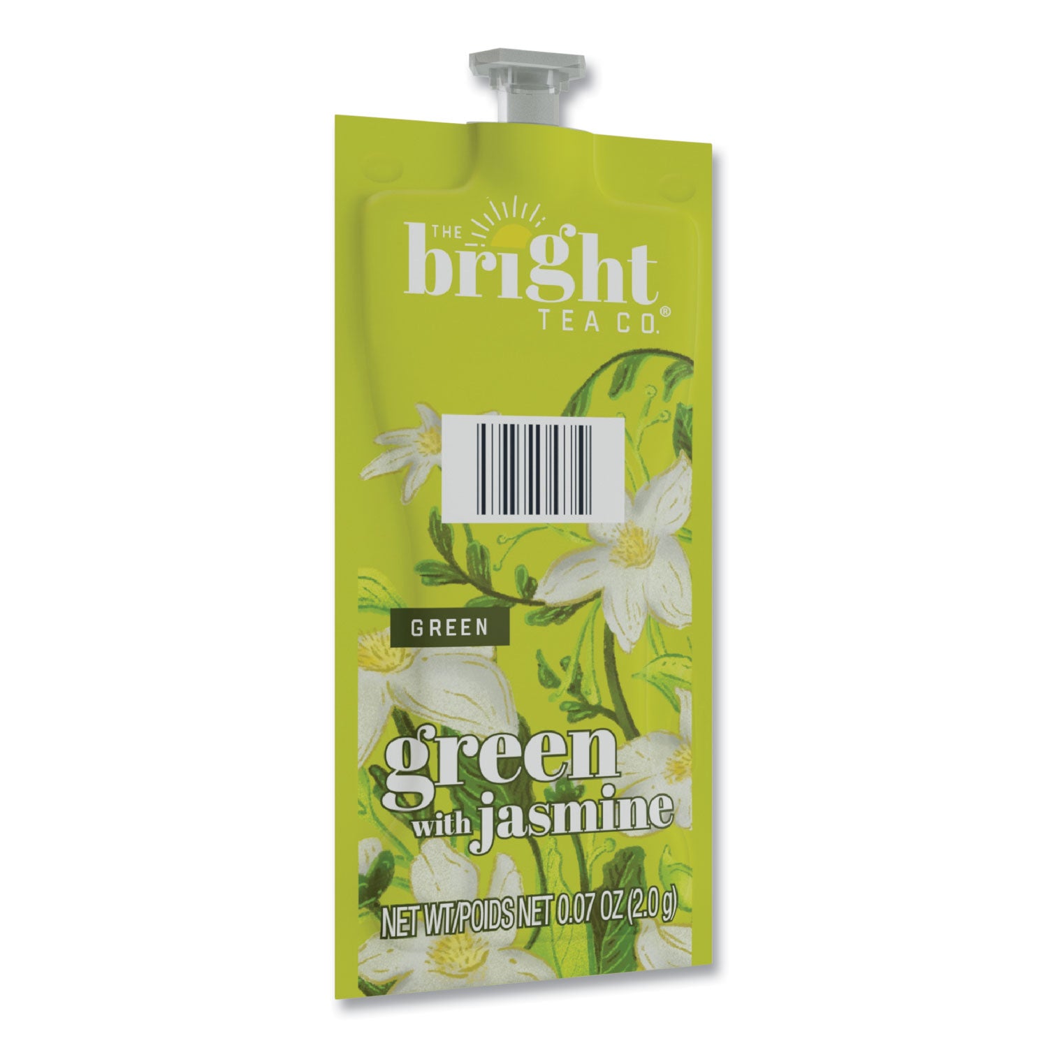 the-bright-tea-co-green-with-jasmine-tea-freshpack-green-with-jasmine-007-oz-pouch-100-carton_lav48023 - 2