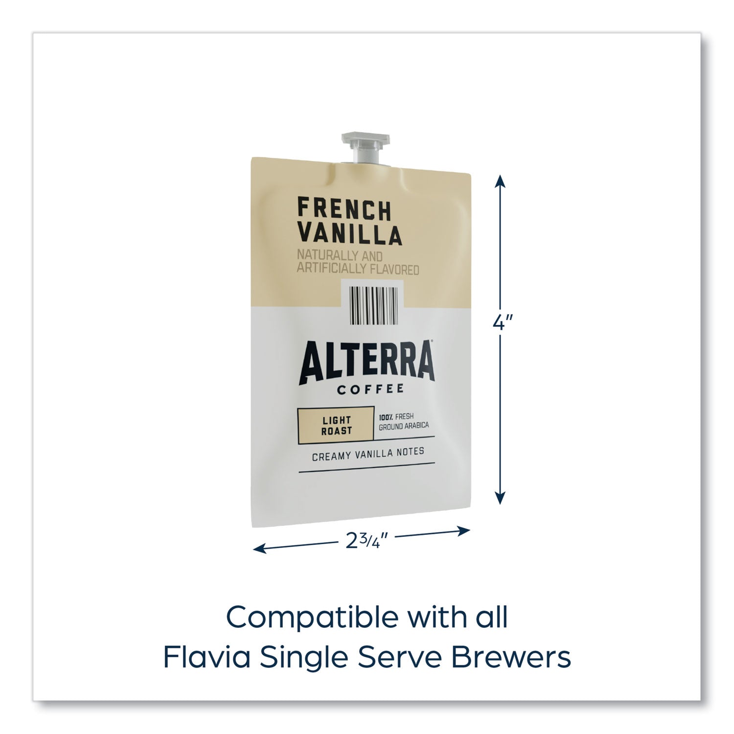 alterra-french-vanilla-coffee-freshpack-french-vanilla-023-oz-pouch-100-carton_lav48009 - 3
