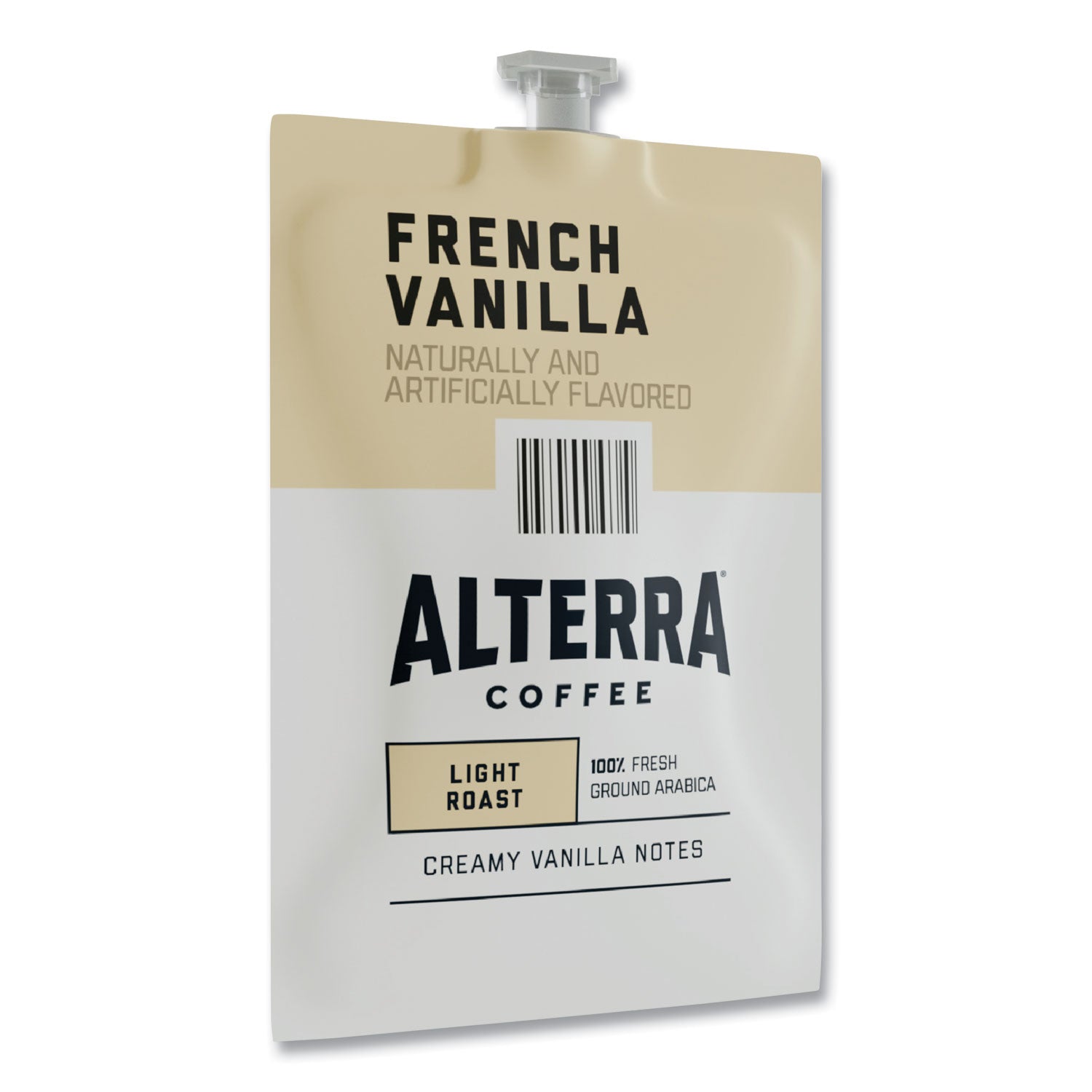 alterra-french-vanilla-coffee-freshpack-french-vanilla-023-oz-pouch-100-carton_lav48009 - 2