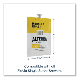 alterra-morning-roast-coffee-freshpack-morning-roast-028-oz-pouch-100-carton_lav48008 - 3
