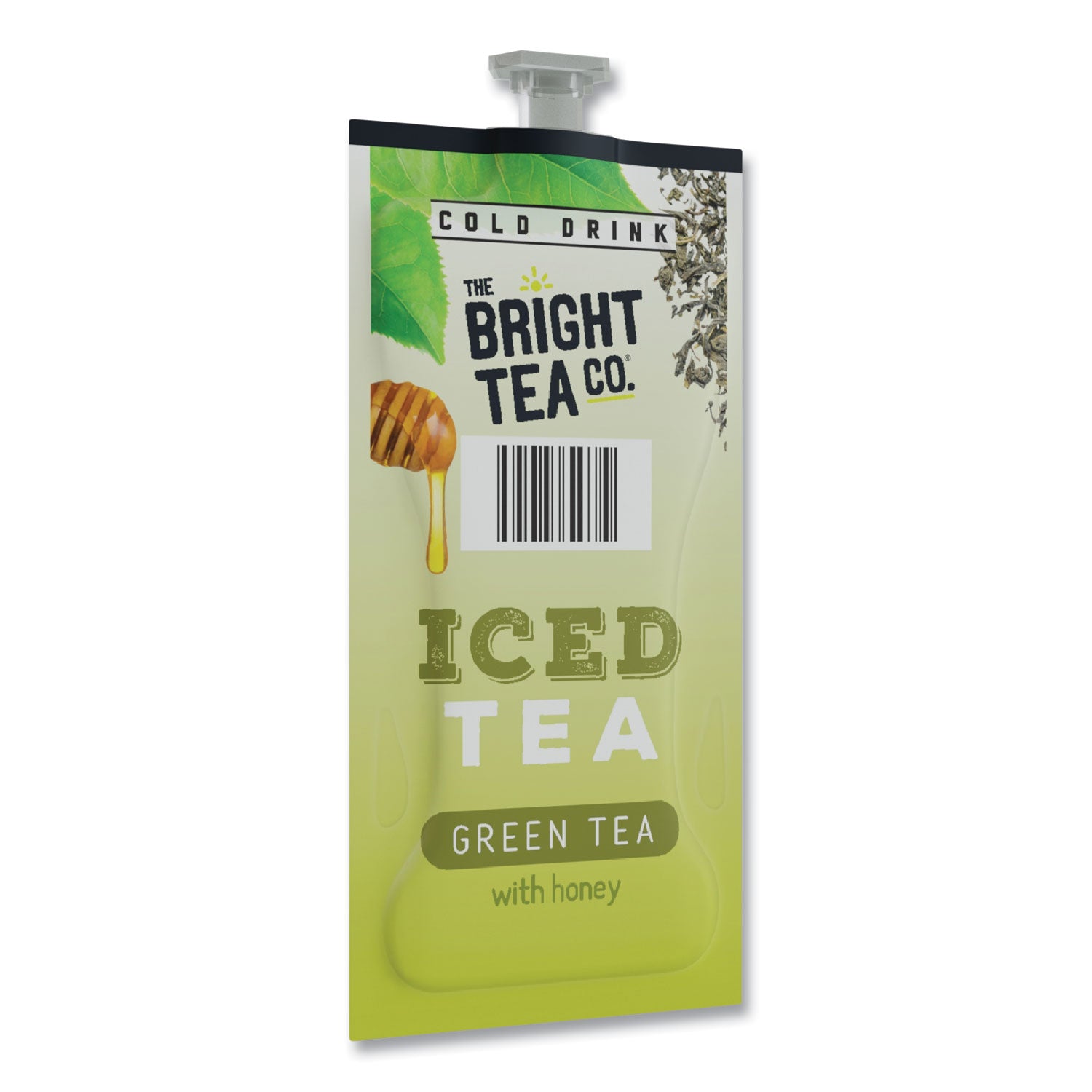 the-bright-tea-co-iced-green-tea-with-honey-freshpack-green-with-honey-011-oz-pouch-100-carton_lav48049 - 2
