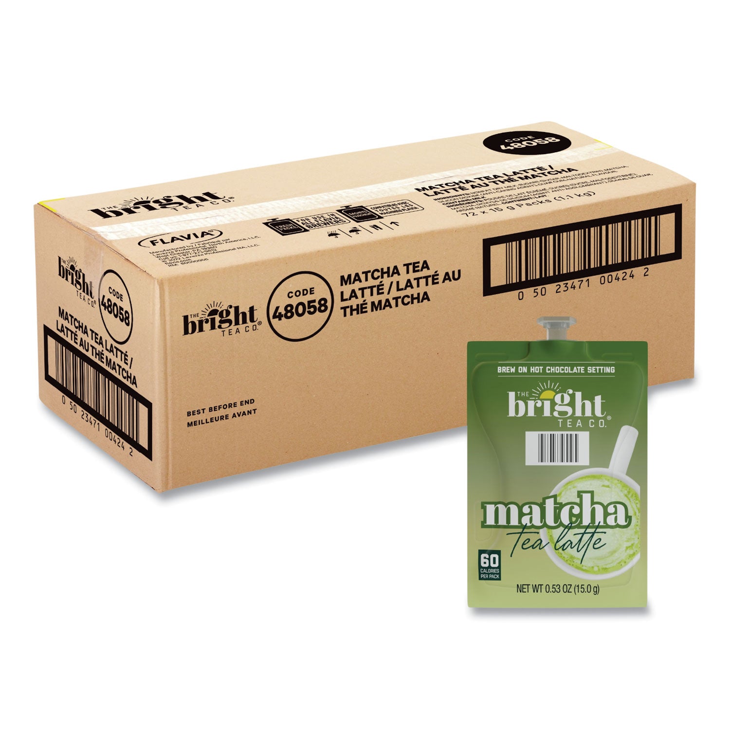 bright-tea-co-matcha-latte-freshpack-matcha-tea-latte-053-oz-pouch-72-carton_lav48056 - 1