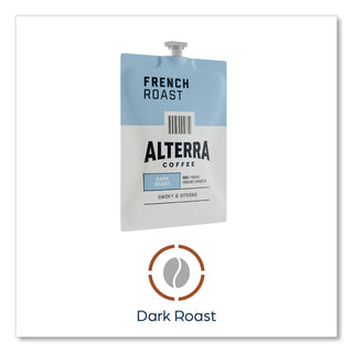 alterra-french-roast-coffee-freshpack-french-roast-032-oz-pouch-100-carton_lav48010 - 5
