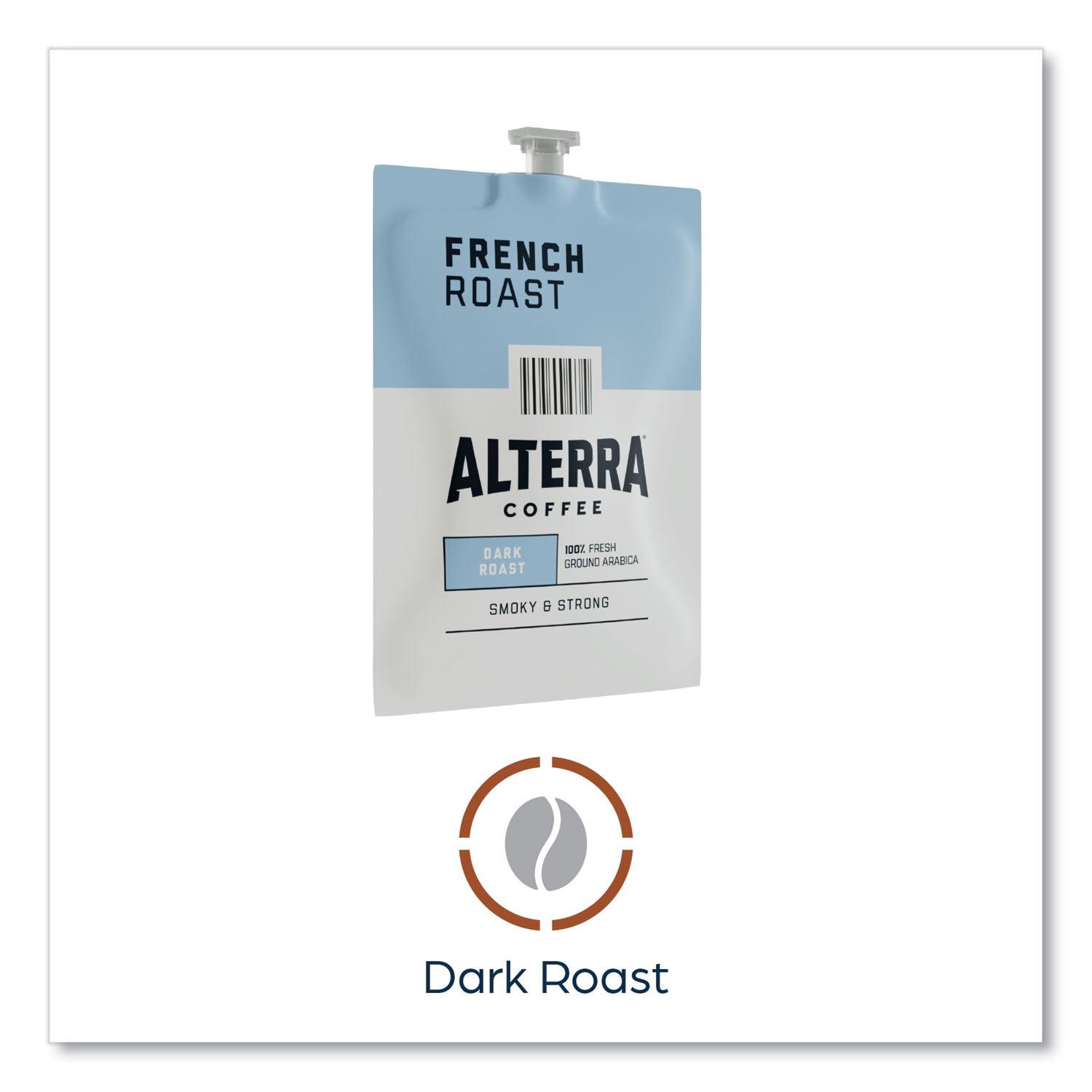 alterra-french-roast-coffee-freshpack-french-roast-032-oz-pouch-100-carton_lav48010 - 5