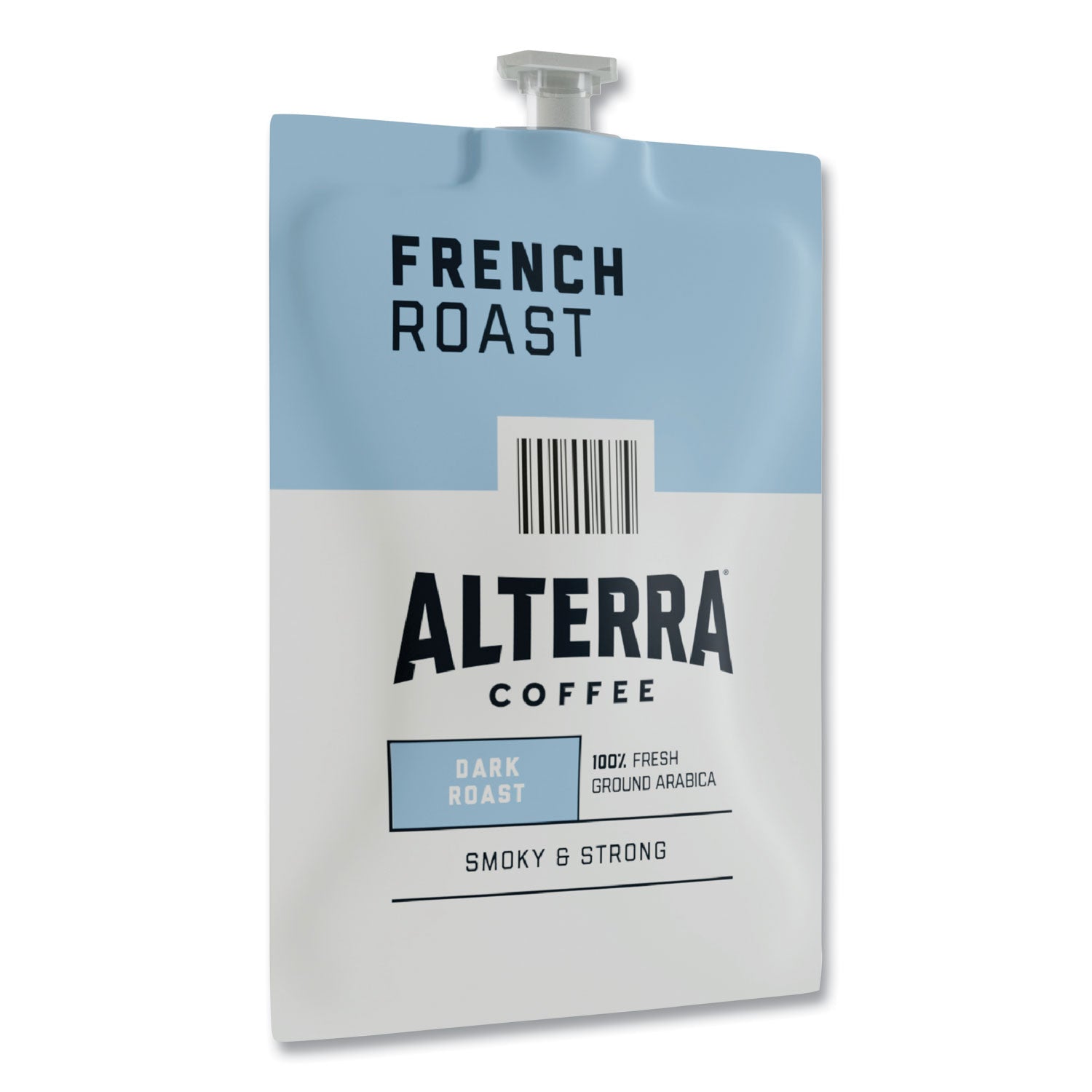 alterra-french-roast-coffee-freshpack-french-roast-032-oz-pouch-100-carton_lav48010 - 2
