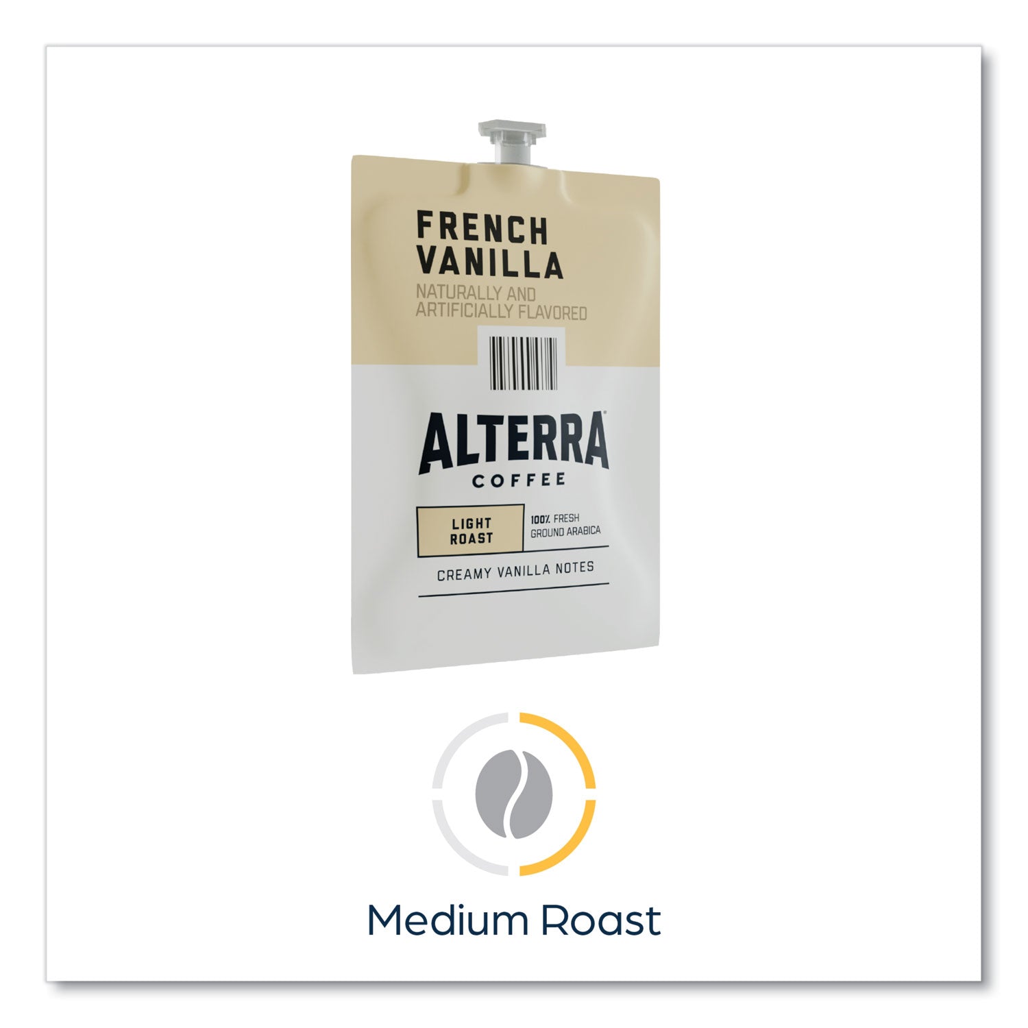 alterra-french-vanilla-coffee-freshpack-french-vanilla-023-oz-pouch-100-carton_lav48009 - 7