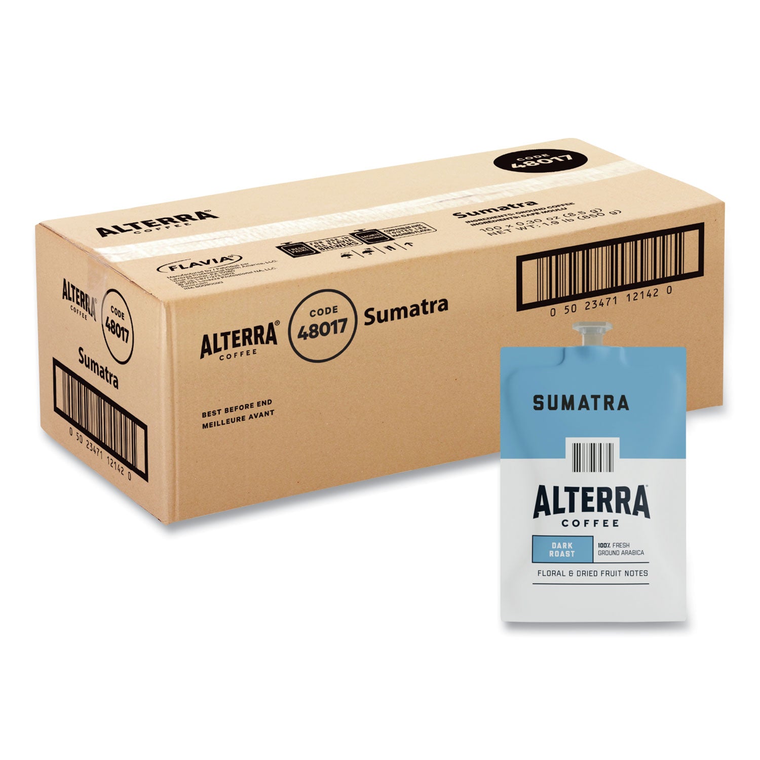 alterra-sumatra-coffee-freshpack-sumatra-03-oz-pouch-100-carton_lav48017 - 1
