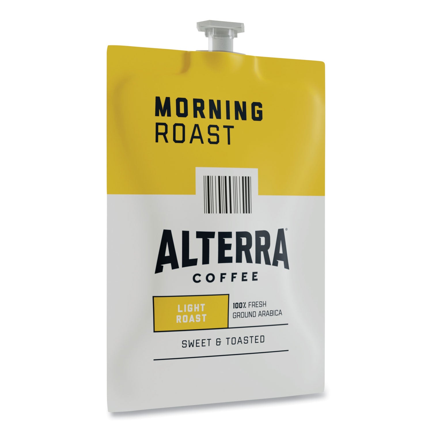 alterra-morning-roast-coffee-freshpack-morning-roast-028-oz-pouch-100-carton_lav48008 - 2