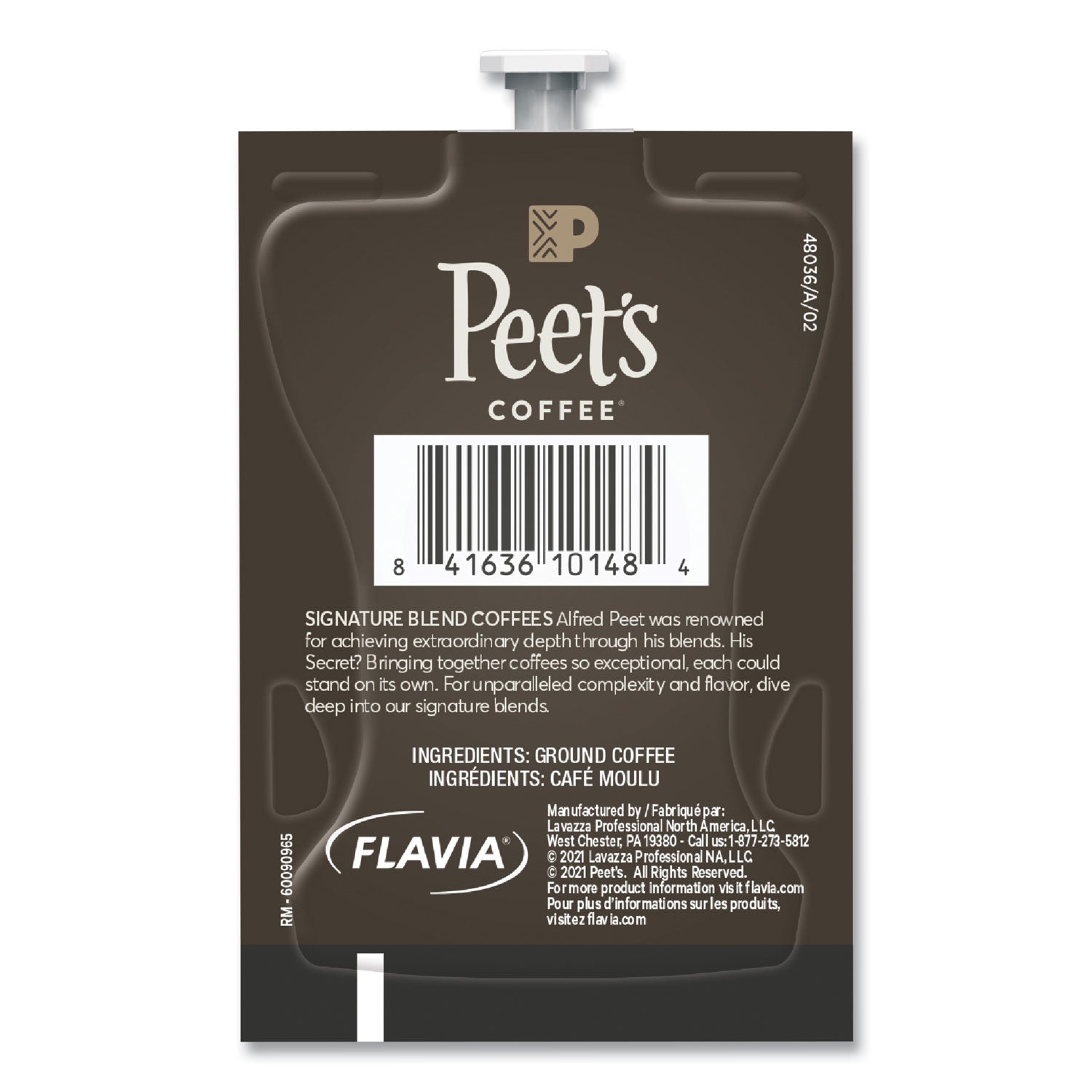 peets-french-roast-coffee-freshpack-french-roast-035-oz-pouch-76-carton_lav48036 - 8