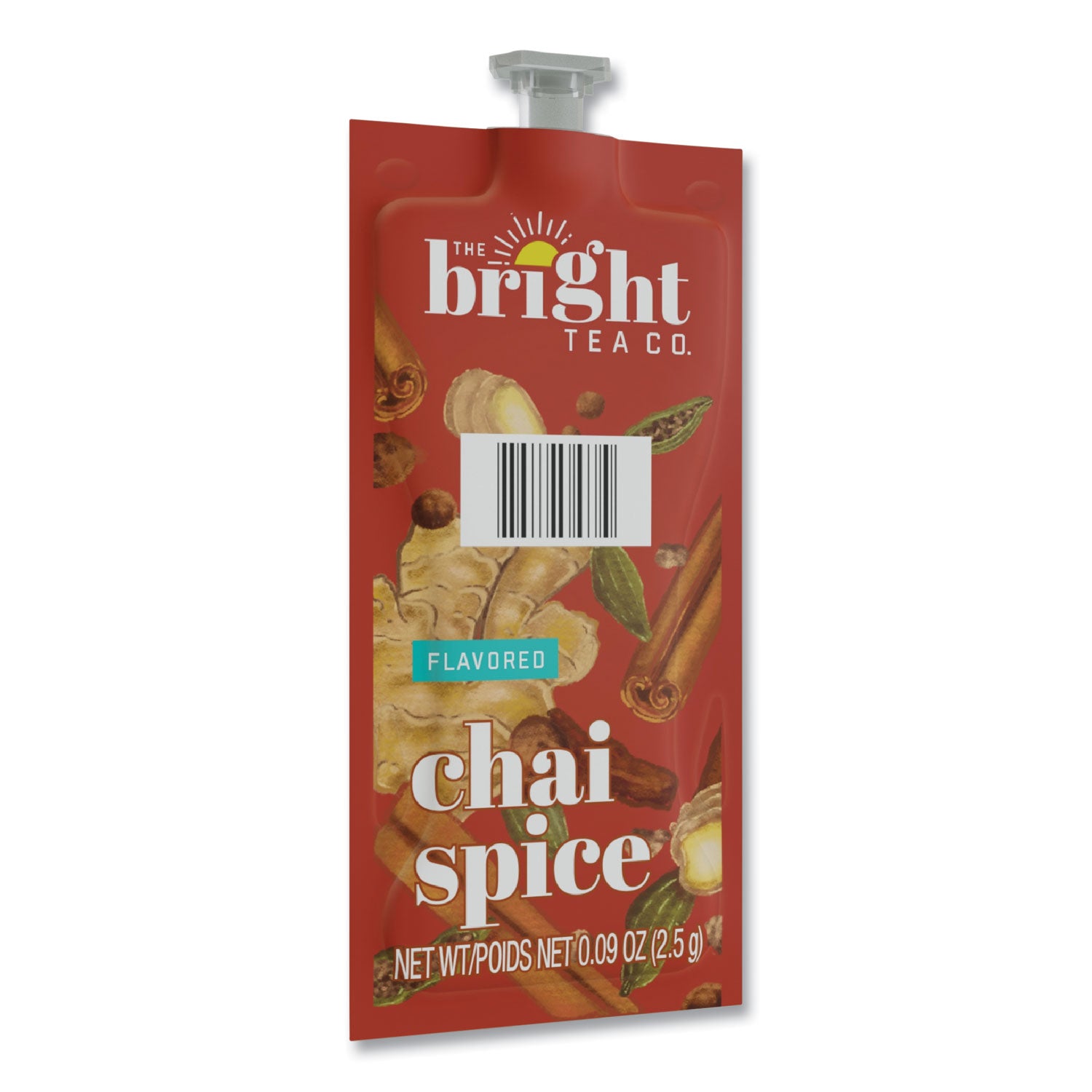 the-bright-tea-co-chai-spice-black-tea-freshpack-chai-spice-009-oz-pouch-100-carton_lav48021 - 2