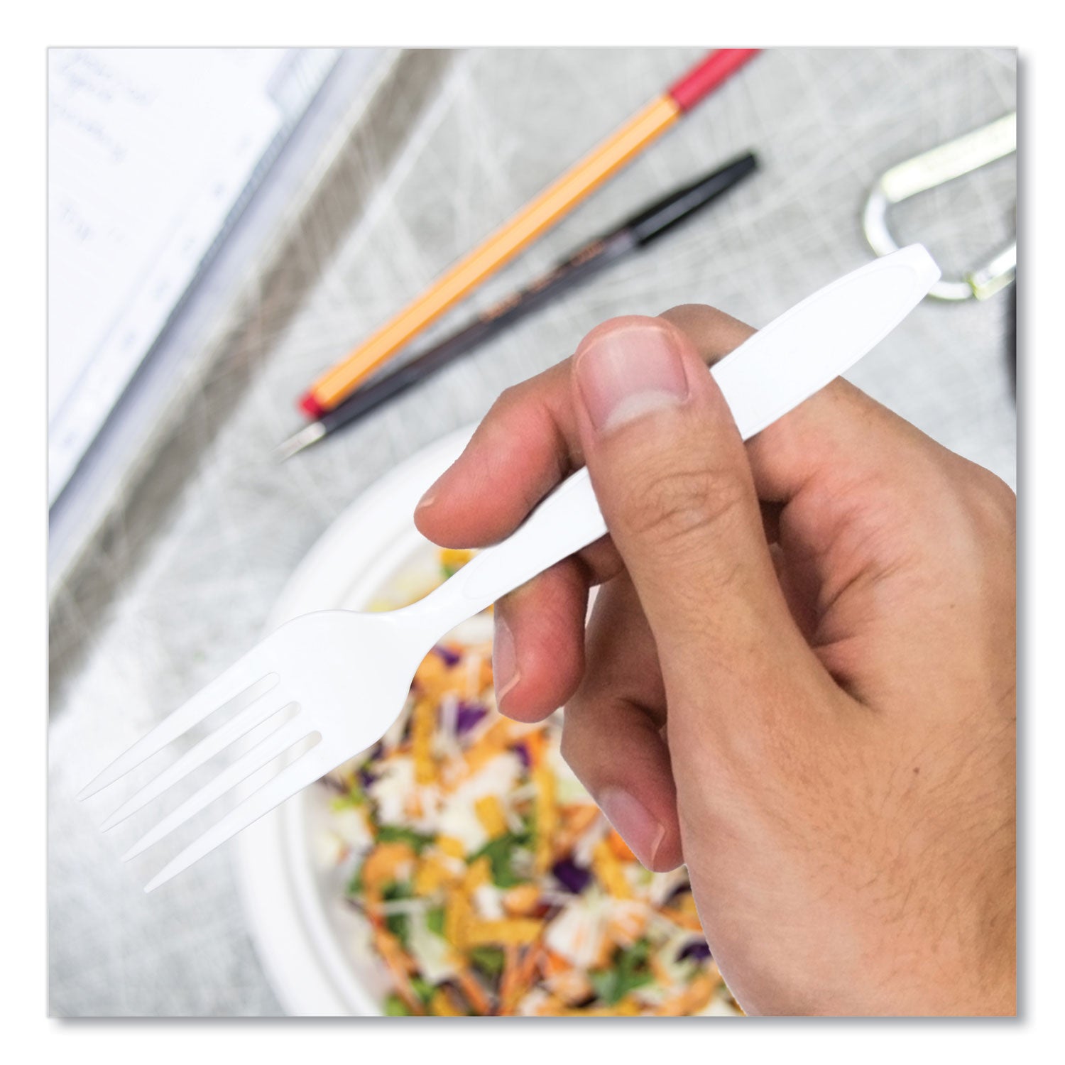 impress-heavyweight-full-length-polystyrene-cutlery-fork-white-100-box_scchswfx0007bx - 3