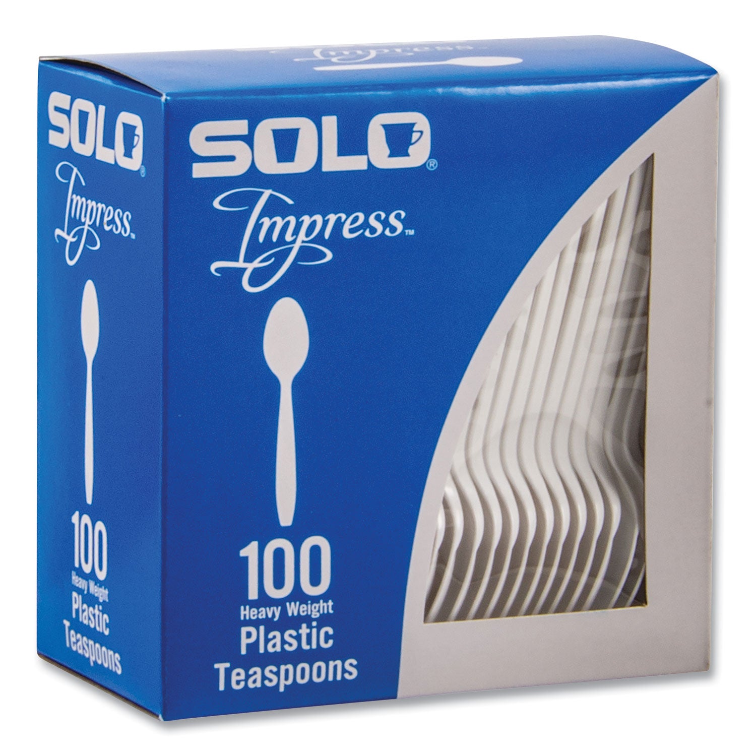 impress-heavyweight-full-length-polystyrene-cutlery-teaspoon-white-100-box_scchswtx0007bx - 2
