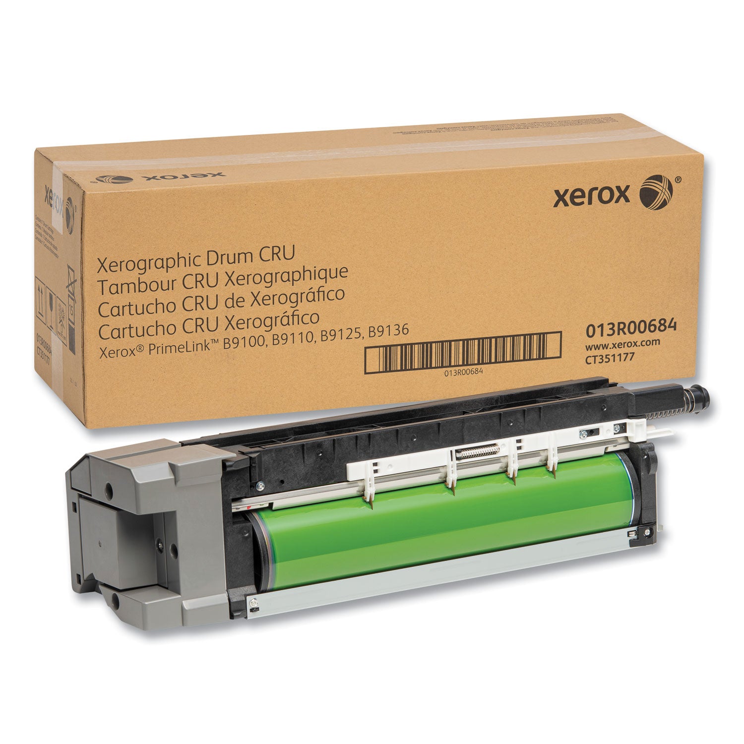 013R00684 Drum, 800,000 Page-Yield, Black