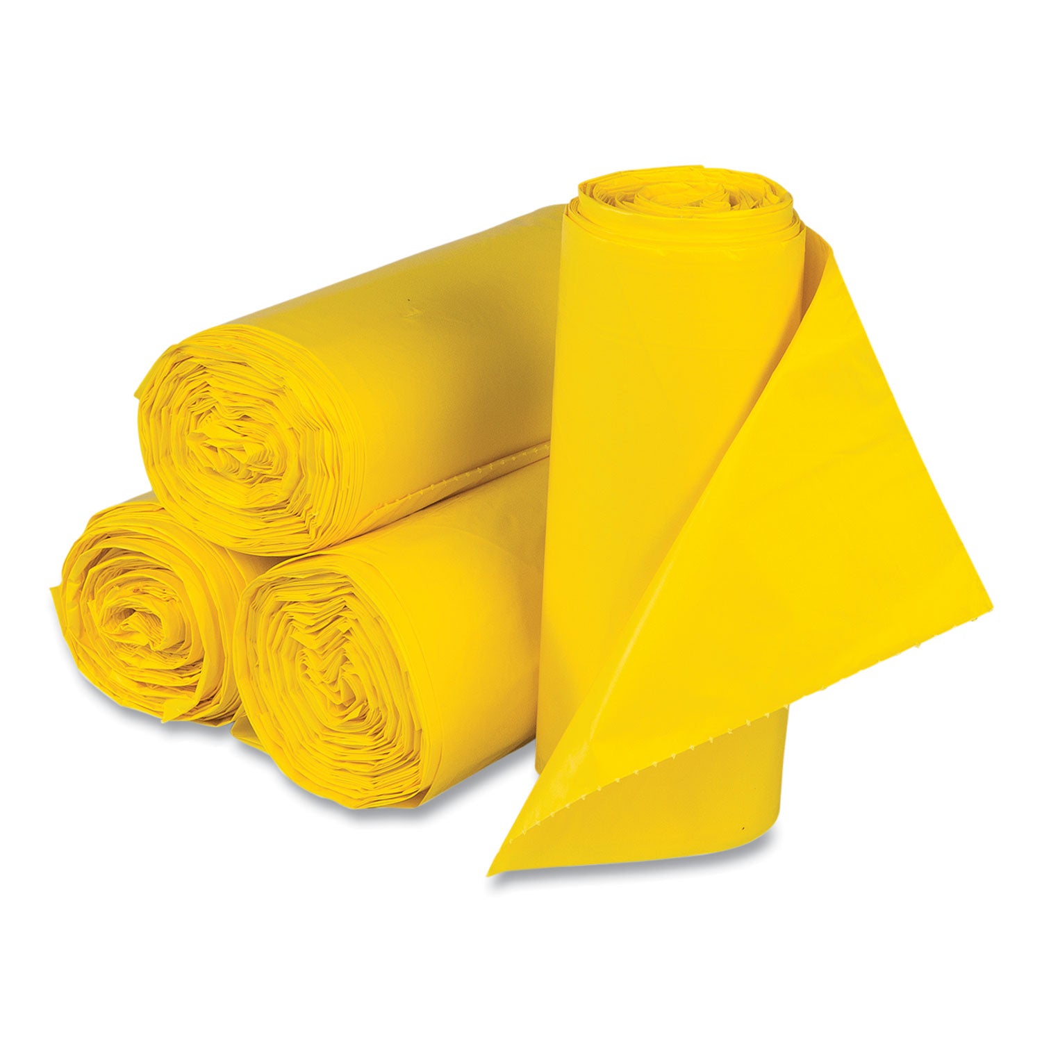 30x43-115-mil-lldpe-yellow-can-liner-150-cs_ibsbr3043spy - 2