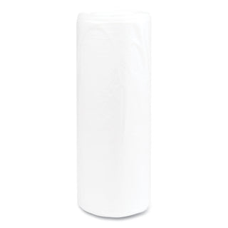 High-Density Commercial Can Liners, 55 gal, 14 mic, 36" x 60", Clear, 25 Bags/Roll, 8 Interleaved Rolls/Carton