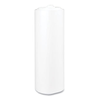 High-Density Commercial Can Liners, 45 gal, 12 mic, 40" x 48", Clear, 25 Bags/Roll, 10 Interleaved Rolls/Carton