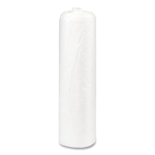 High-Density Commercial Can Liners, 56 gal, 22 mic, 43" x 48", Natural, 25 Bags/Roll, 8 Interleaved Rolls/Carton