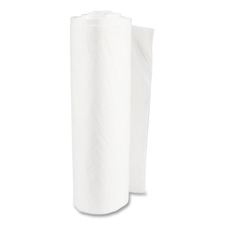 High-Density Commercial Can Liners Value Pack, 60 gal, 14 mic, 38" x 58", Clear, 25 Bags/Roll, 8 Interleaved Rolls/Carton