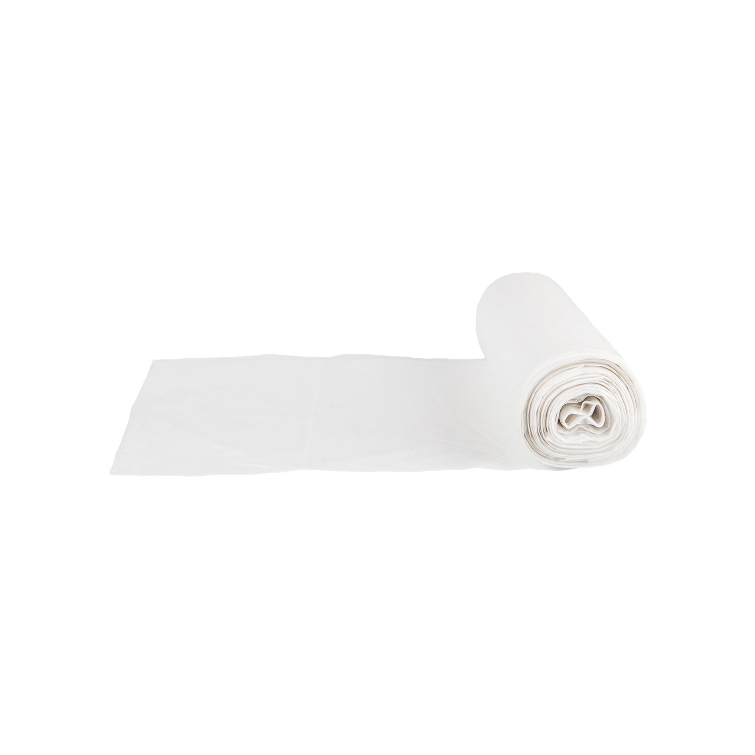 High-Density Commercial Can Liners Value Pack, 45 gal, 11 mic, 40" x 46", Clear, 25 Bags/Roll, 10 Interleaved Rolls/Carton