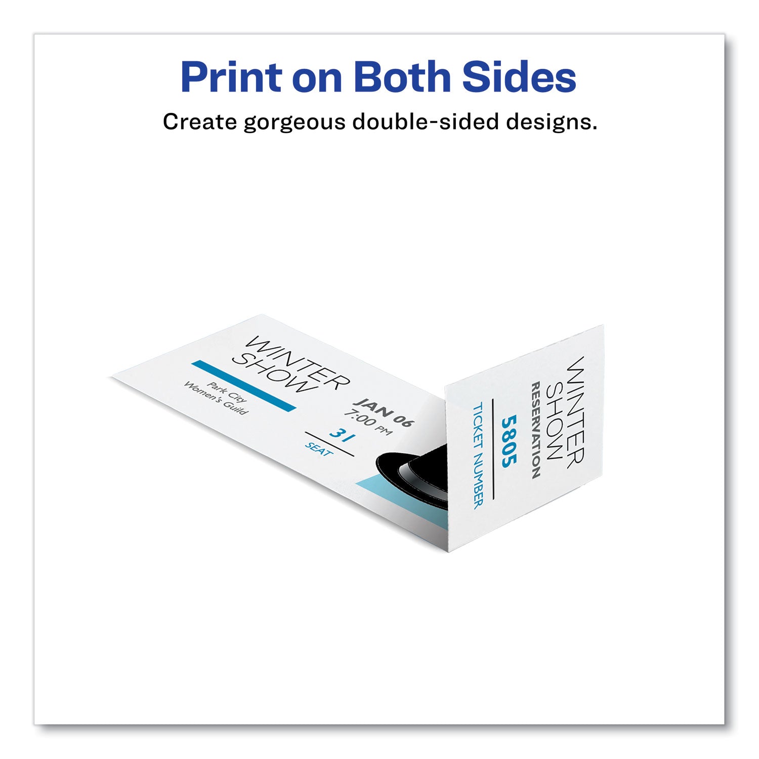 printable-tickets-with-tear-away-stubs-97-bright-65-lb-cover-weight-85-x-11-white-10-tickets-sheet-50-sheets-pack_ave16795 - 7
