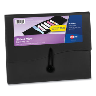 slide-and-view-expanding-file-6-sections-hook-loop-closure-letter-size-black_ave73542 - 1
