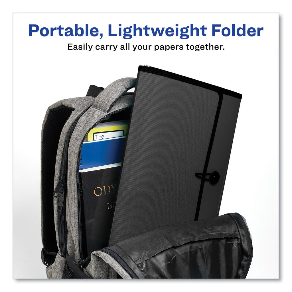 expanding-file-folder-organizer-7-sections-hook-loop-closure-letter-size-black_ave73550 - 4