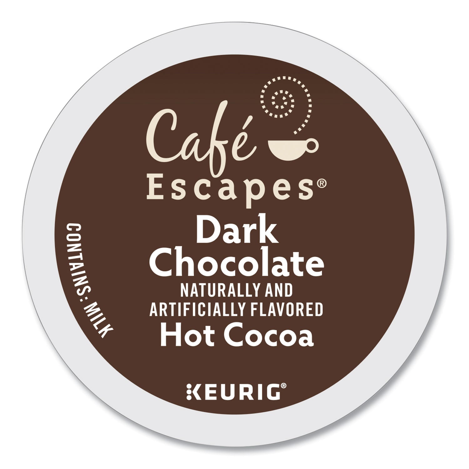 cafe-escapes-milk-chocolate-hot-cocoa-k-cups-96-carton_gmt6801ct - 3