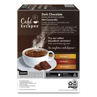 cafe-escapes-milk-chocolate-hot-cocoa-k-cups-96-carton_gmt6801ct - 5