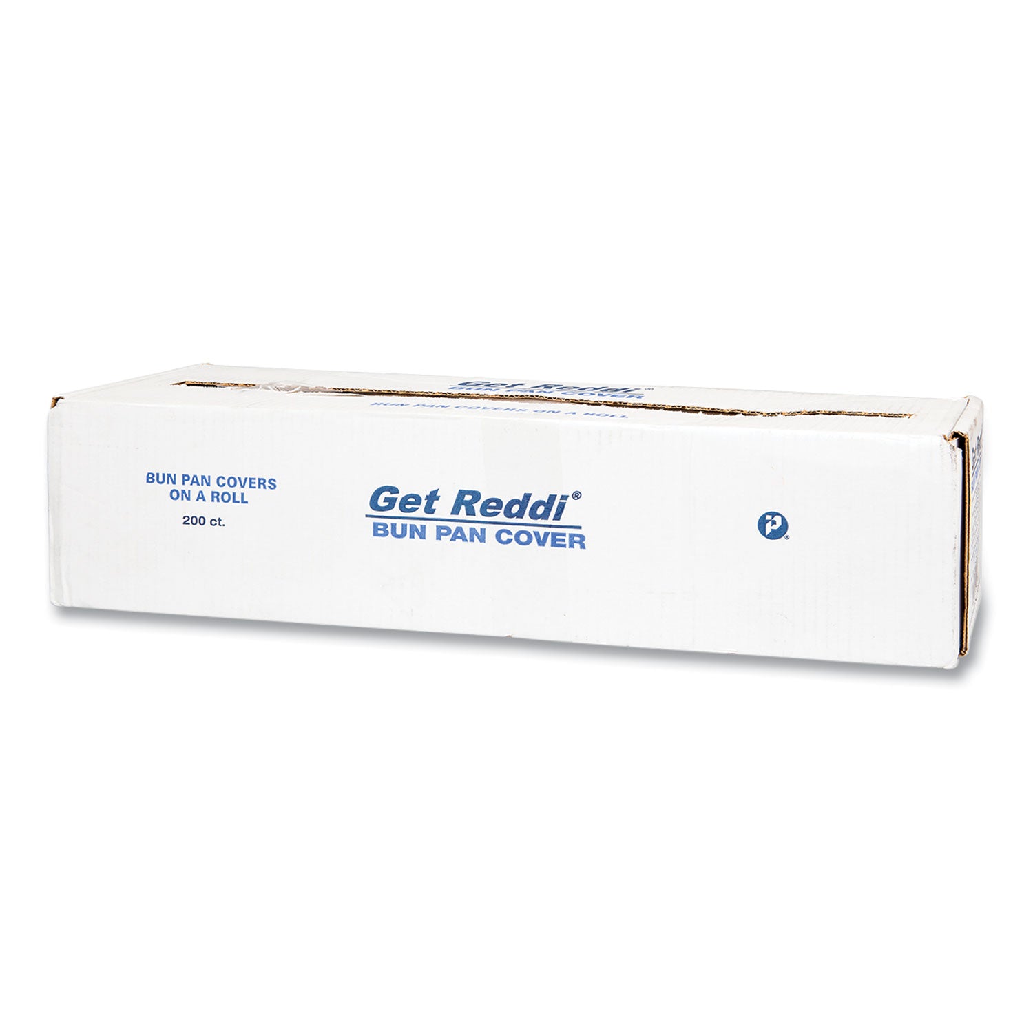 Poly Bun Pan Cover Lid, 21 x 35, 19 Micron, Clear, Plastic, 200/Carton