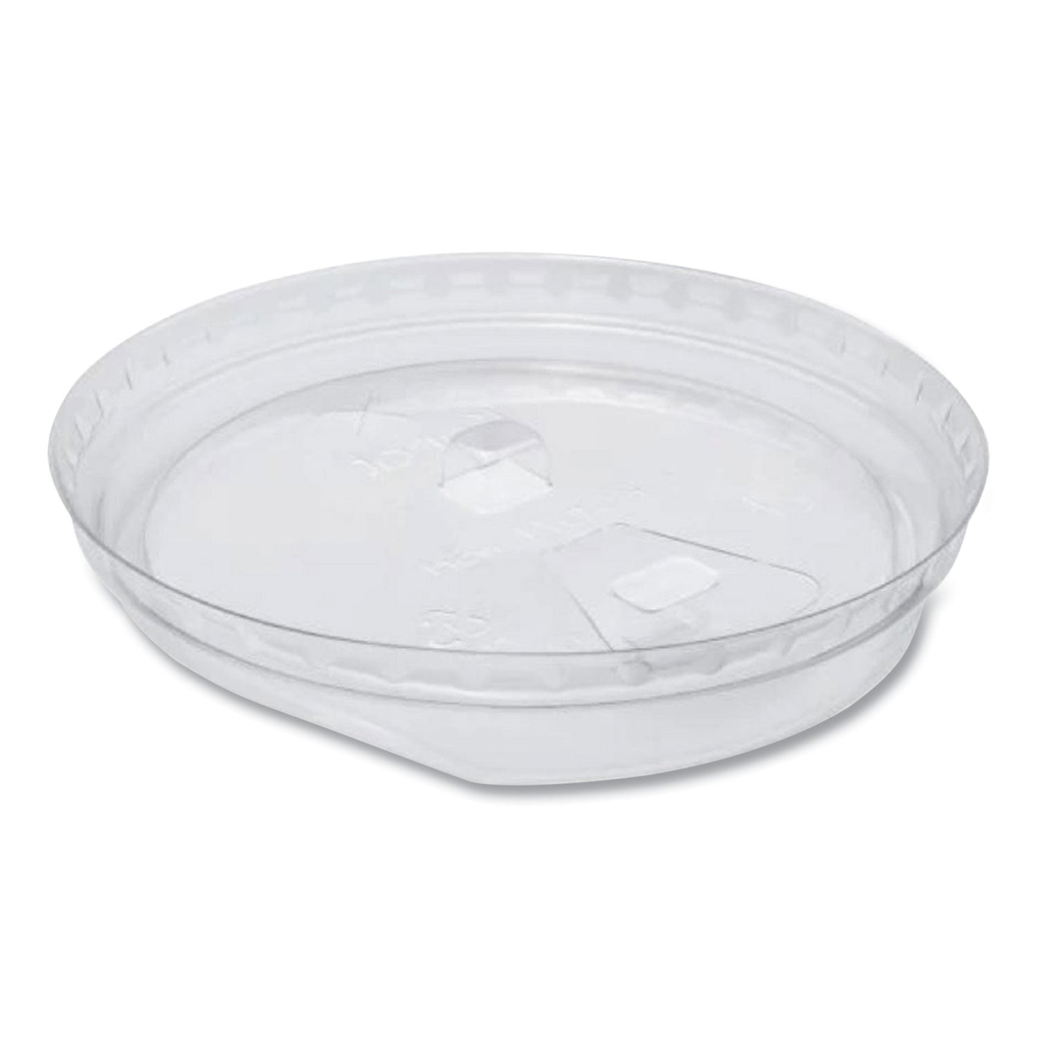 PET Lids, Strawless Sipper, Fits 32 oz Cold Cups, Clear, 1,000/Carton