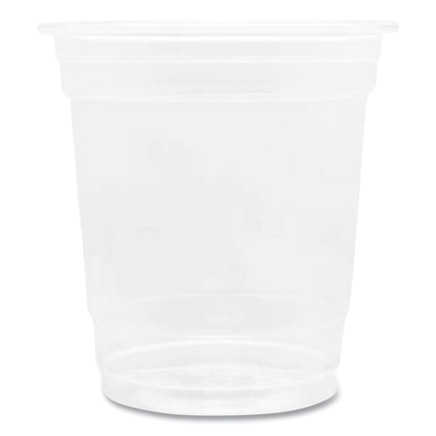 PET Plastic Cups, 8 oz, Clear, 1,000/Carton
