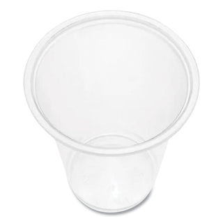 PET Plastic Cups, 7 oz, Clear, 1,000/Carton