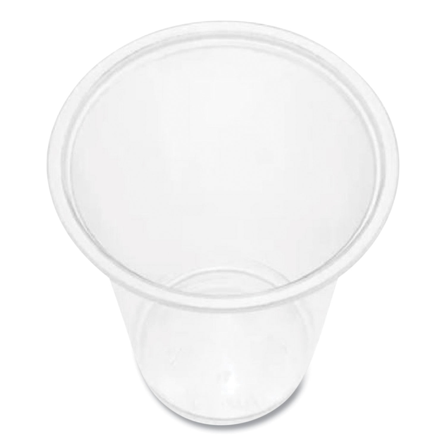 PET Plastic Cups, 7 oz, Clear, 1,000/Carton