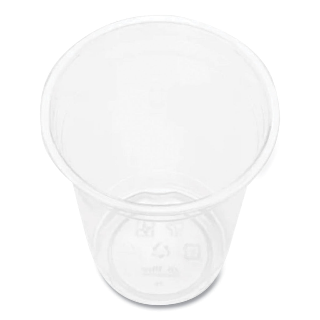 PET Plastic Cups, 10 oz, Clear, 1,000/Carton