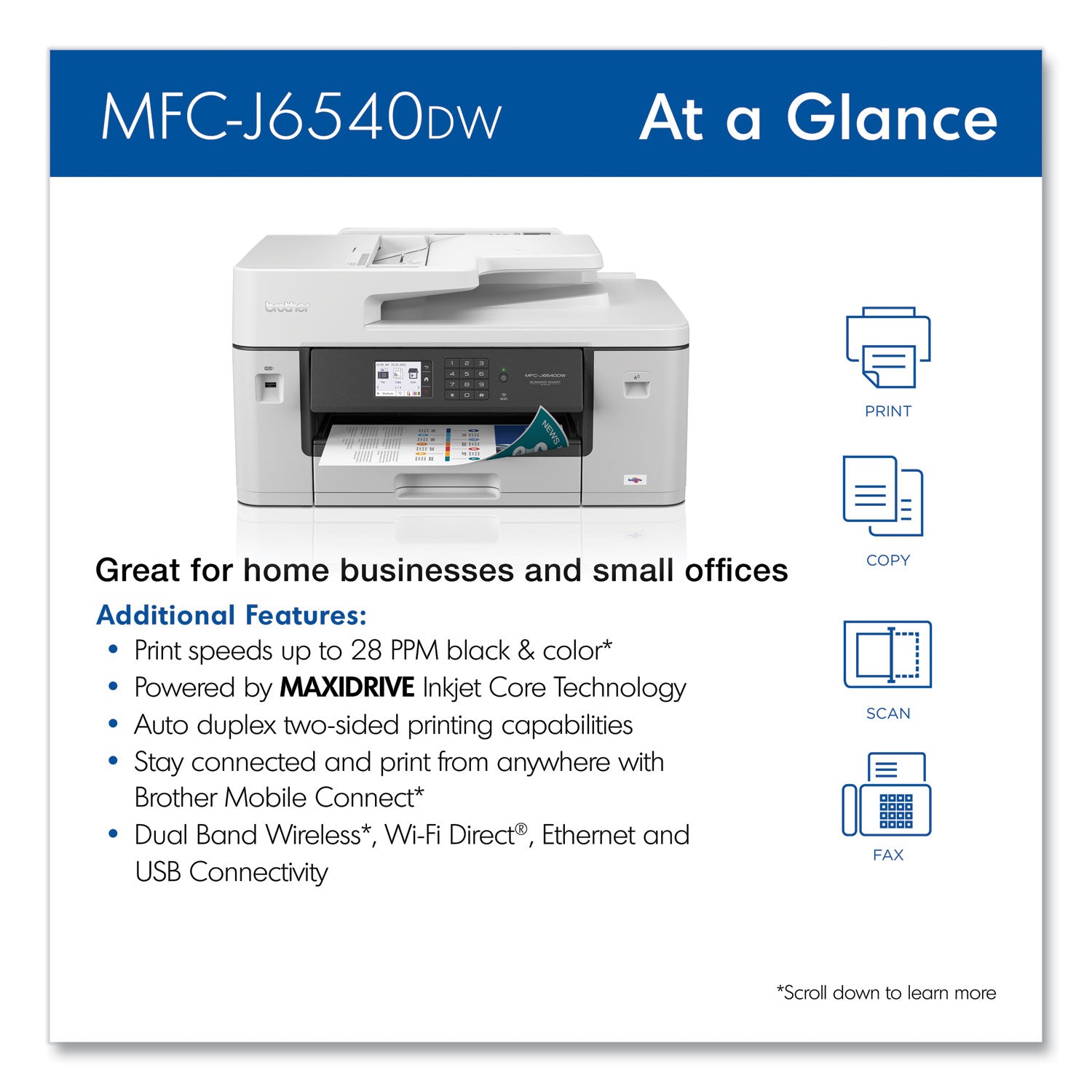 mfc-j6540dw-business-color-all-in-one-inkjet-printer-copy-fax-print-scan_brtmfcj6540dw - 2