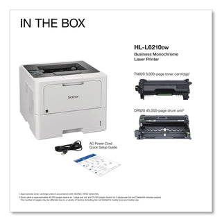 HL-L6210DW Business Monochrome Laser Printer