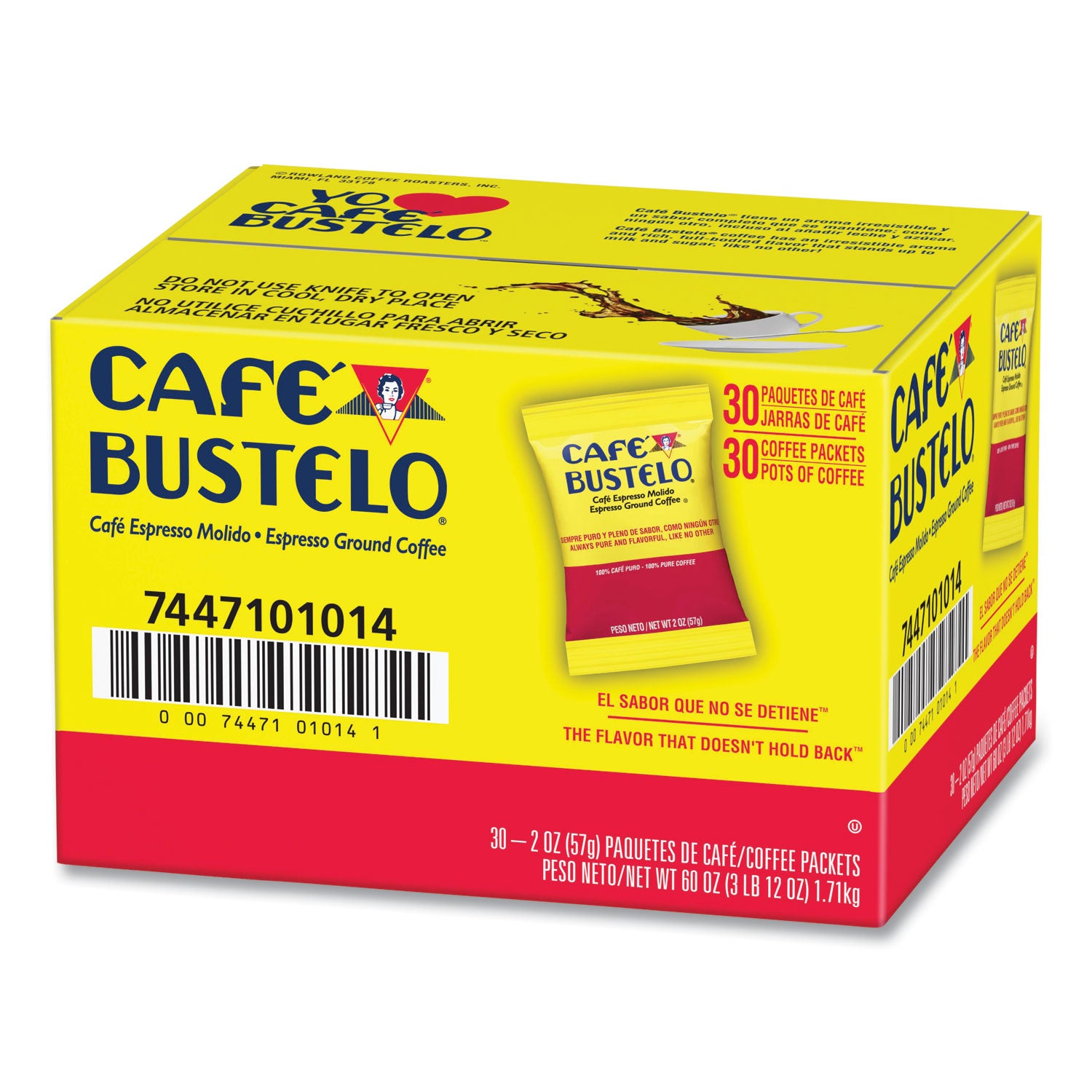 Coffee, Espresso, 2oz Fraction Pack, 30/Carton - 