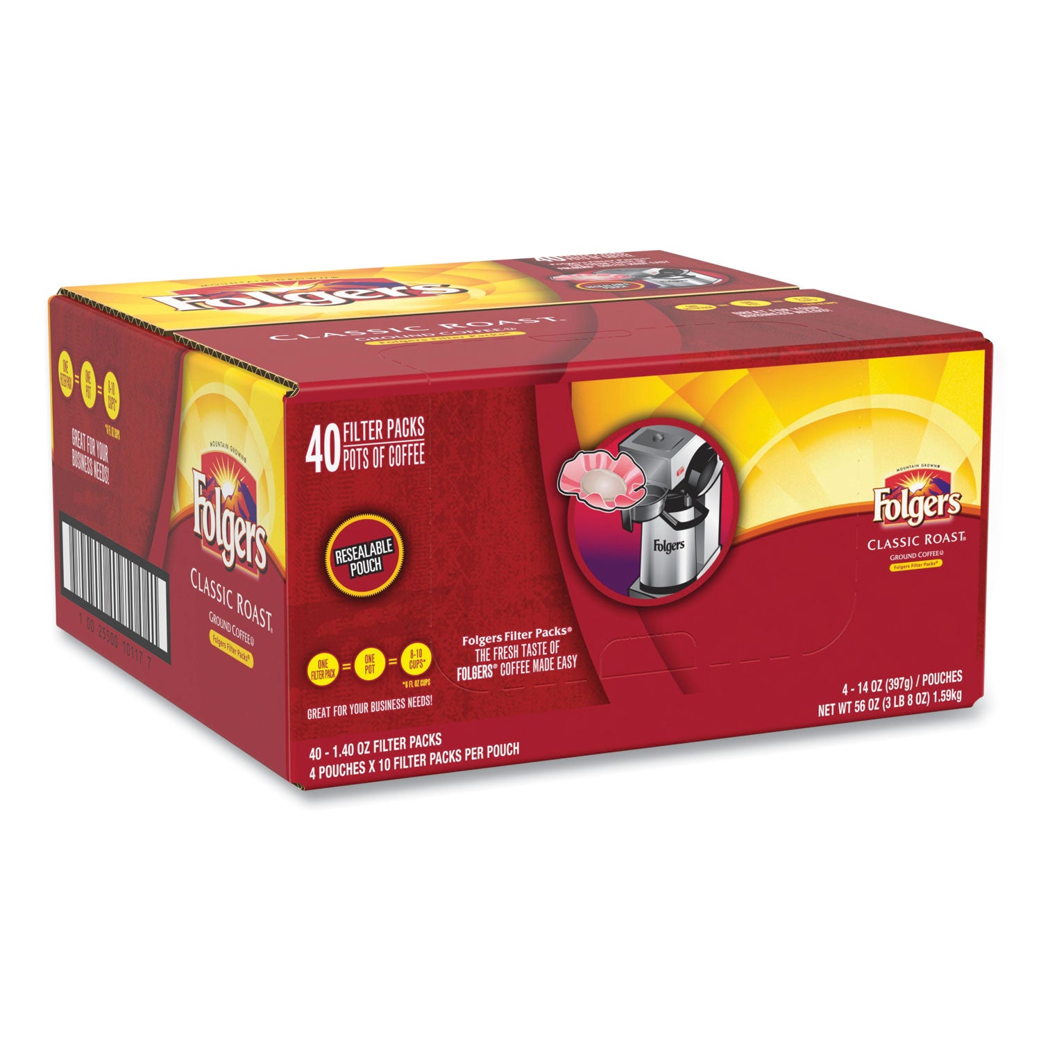 coffee-filter-packs-classic-roast-14-oz-pack-40-carton_fol10117 - 1